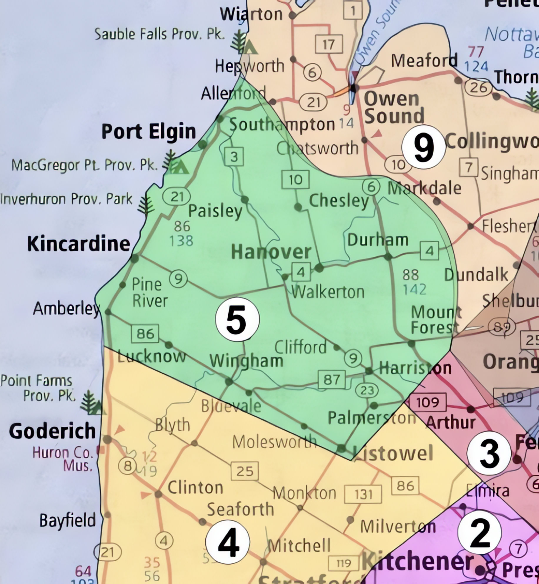 District 5 Map